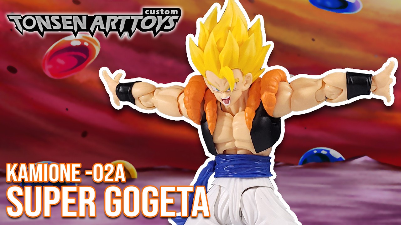 Kamione SUPER GOGETA TonsenArtToys Dragon Ball Z Action Figure
