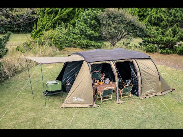 TENTFACTORY | Bluewind(ブルーウィンド)トンネル2ルームテント【Tent