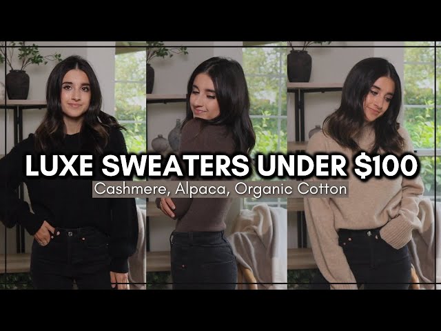 BEST Luxe Fall Sweaters Under $100! 2023 Fall & Winter Essentials