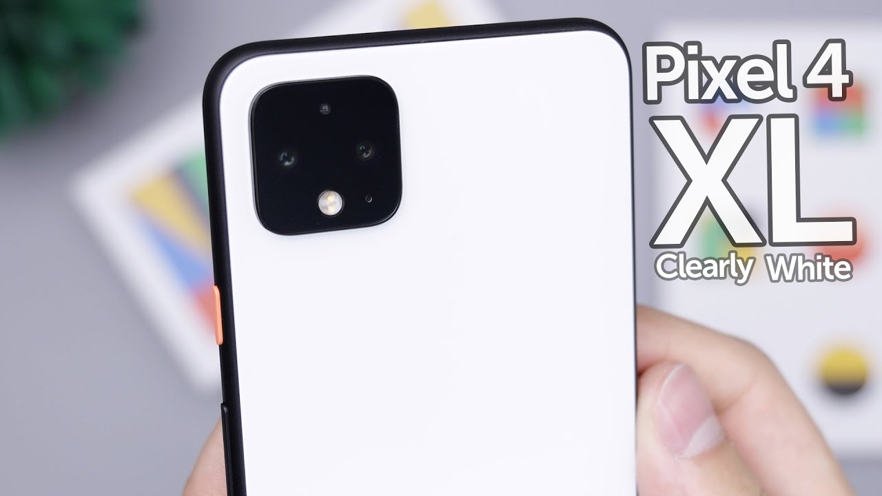 White Google Pixel 4 XL Unboxing, Set-Up, & First Impressions