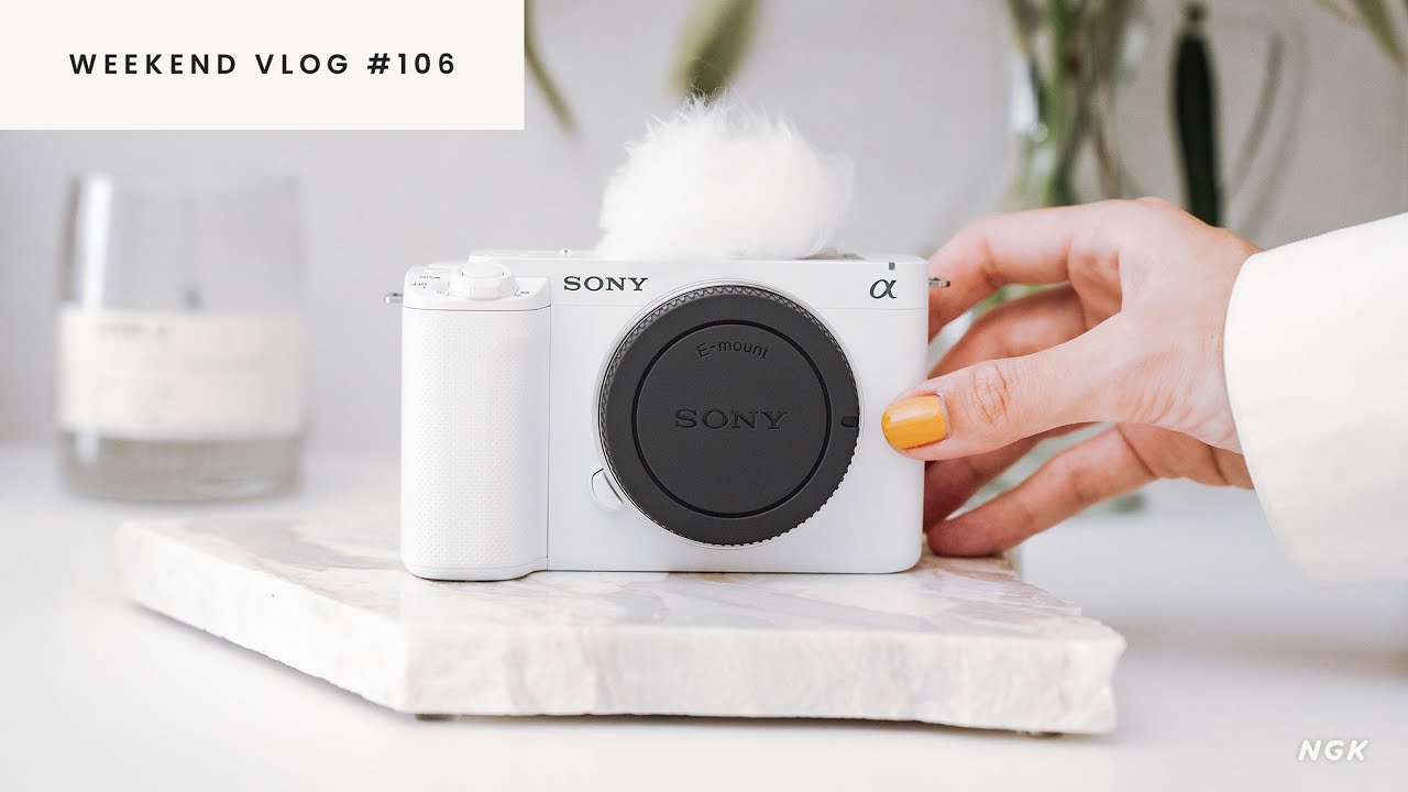 ZV-E1 White Arrived! But No Lens Matches the White Body [Weekend