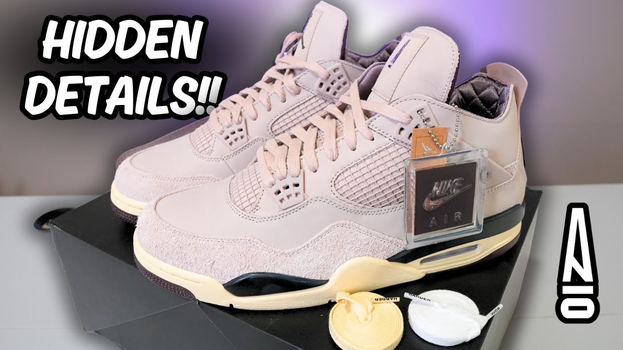 HIDDEN DETAILS: A Ma Maniere x Jordan 4 Retro Wmns W.Y.W.S. Review