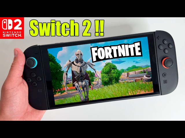 Fortnite on Nintendo Switch 2 - YouTube