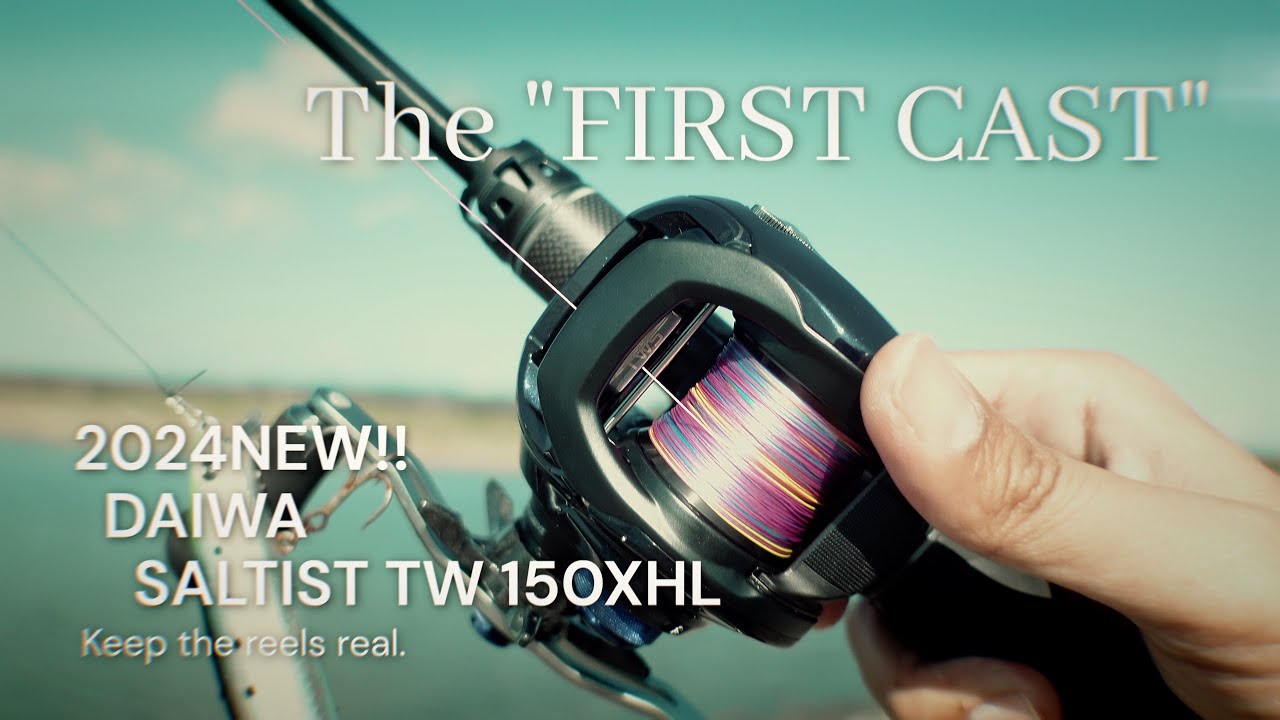 Saltist TW150] This is the reel for baitcasting sea bass! We tried