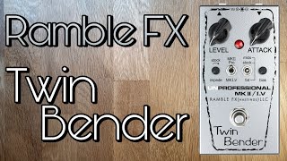 Ramble FX Twin Bender V3 fuzz - YouTube