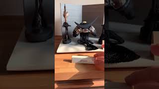 五月人形 木目込み兜 - 閃 - せん - 二曲屏風 - グレー｜ コンパクトで