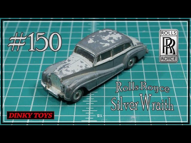 DINKY TOYS150ロールスロイス シルバーレース DINKY TOYS150