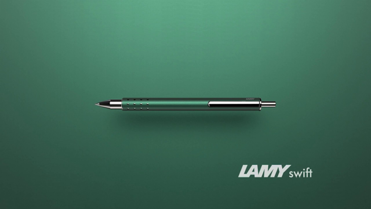 LAMY swift racing green - YouTube
