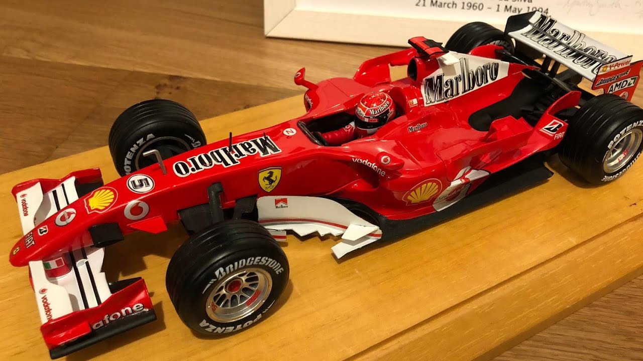 1/18 Hotwheels Michael Schumacher 2006 'Marlboro' Conversion