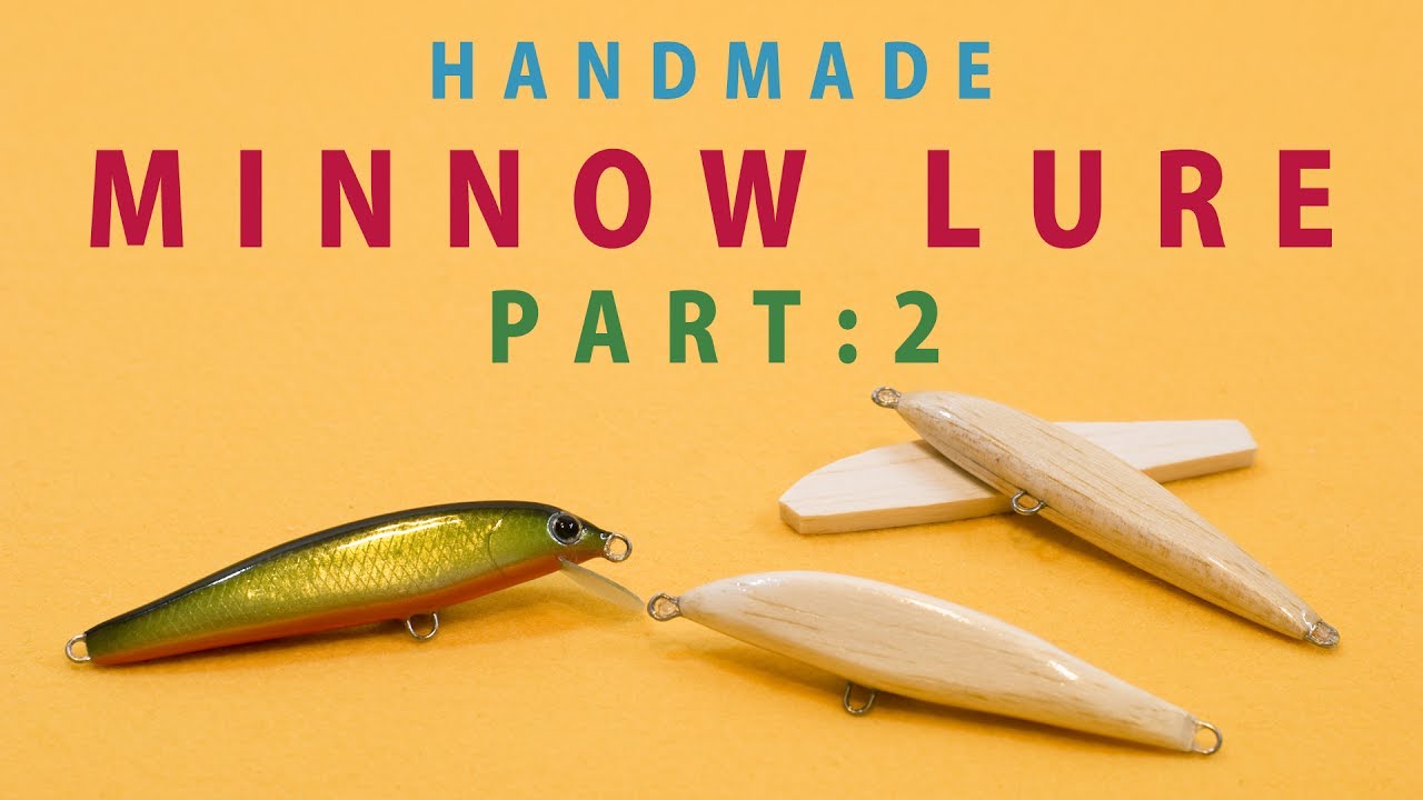 Handmade MINNOW LURE Part1 / バルサ材で自作するハンドメイドミノー