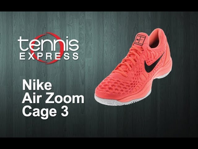 Nike 2018 Air Zoom Cage 3 Tennis Shoes | Tennis Express - YouTube