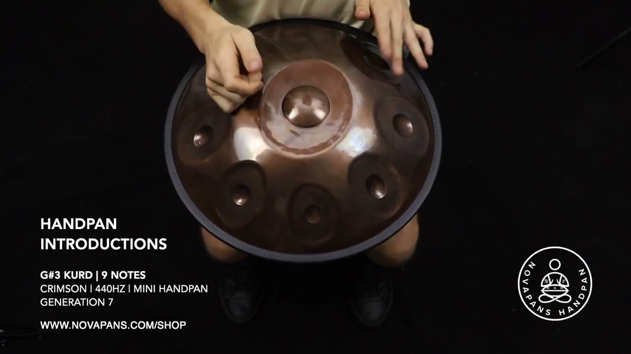 The Mini Handpan (G#Kurd, Generation 7, 9 Notes) | Handpan