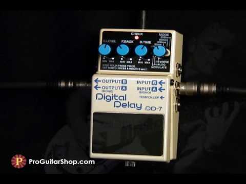 試奏動画】BOSS DD-7 Digital Delay【BOSS COMPACT PEDAL 100th