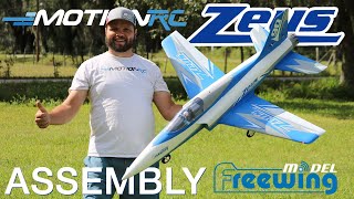Freewing Zeus High Performance 90mm EDF Sport Jet ARF Plus Version