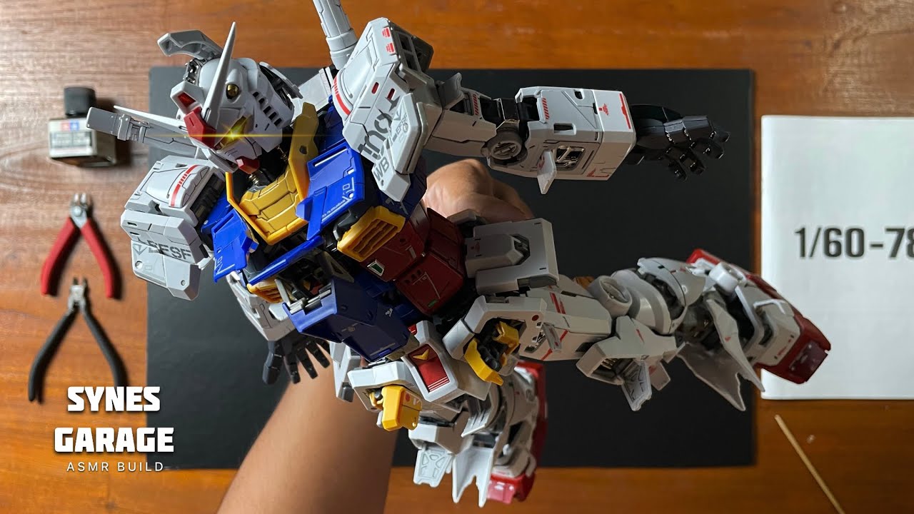 Perfect Grade Unleashed RX-78-2 Gundam 1/60 | ASMR BUILD | Model