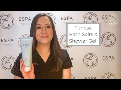ESPA Skincare | Fitness Bath Salts & Shower Gel - YouTube