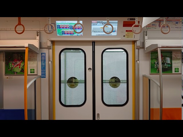 チャイムが1回足らない】小田急5000形のドア開閉シーンと発車シーンを