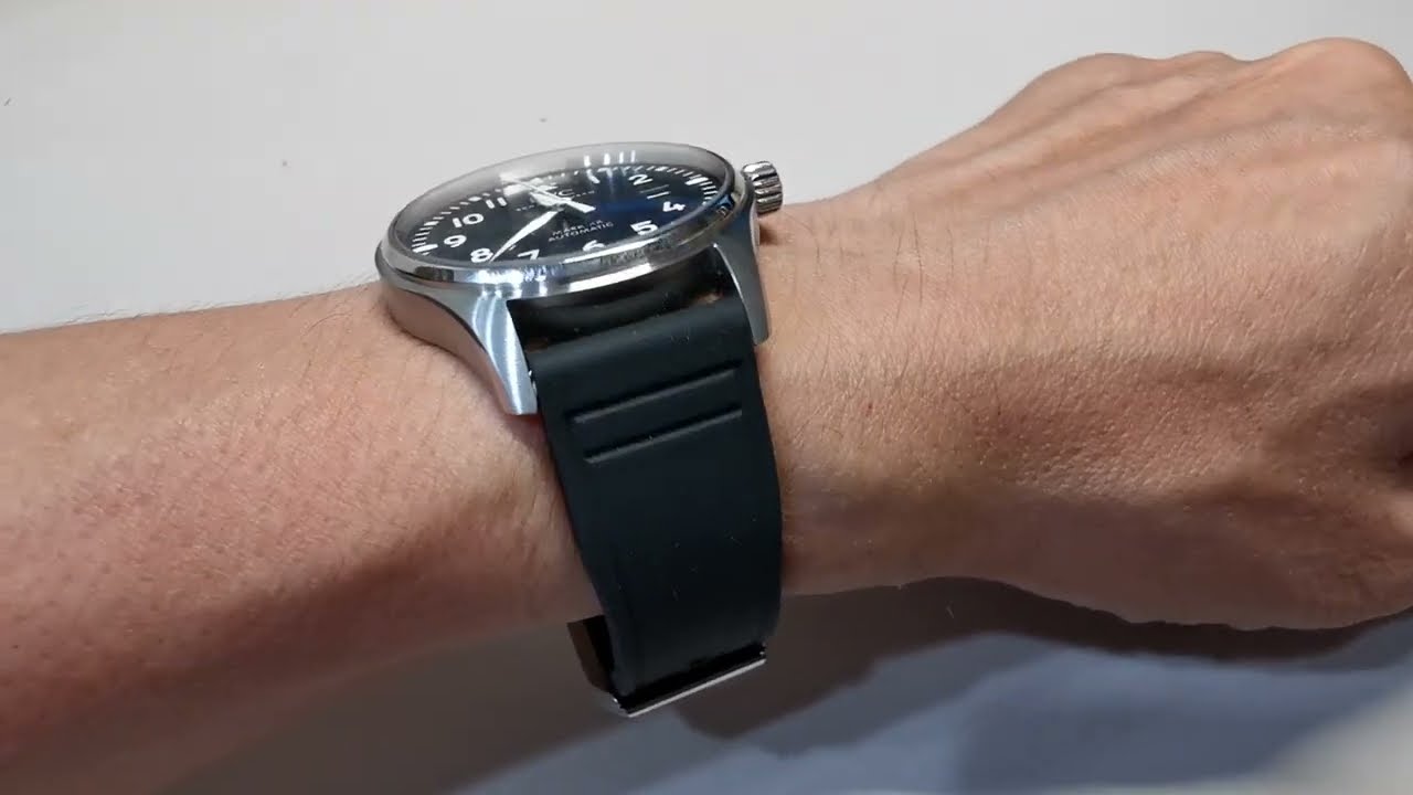 IWC パイロットウォッチ マーク20 X X 純正ラバーストラップ 替えベルト