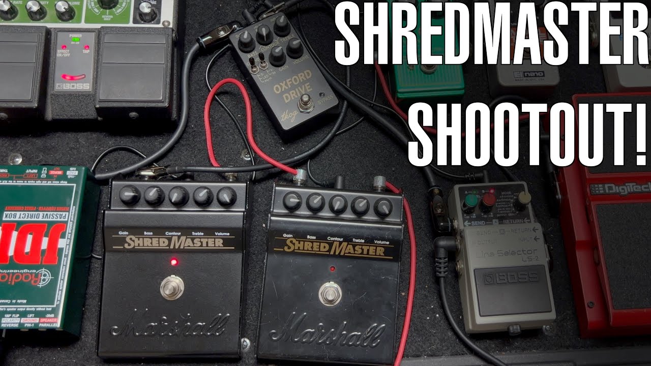 The Shredmaster Shootout! Original 90s Marshall vs Reissue (and