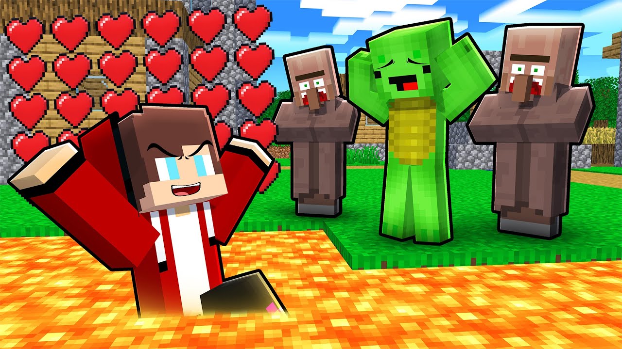 Myzen pranks Mikey with 1 million hearts! (Minecraft) - YouTube