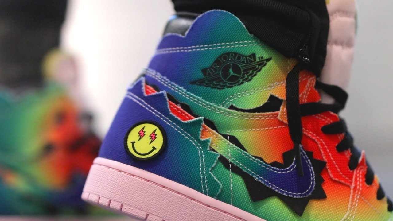 AIR JORDAN 1 HIGH X J BALVIN REVIEW + ON FEET! (RESALE FLOP