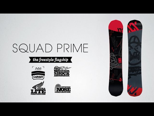Squad Prime - Volkl Snowboards 15/16 Product Review - Freestyle