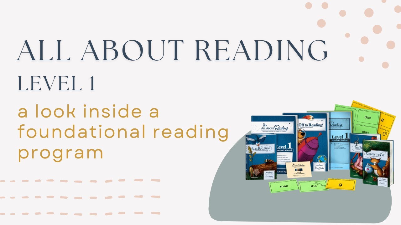 All About Reading Level 1: A Detailed Look Inside - YouTube