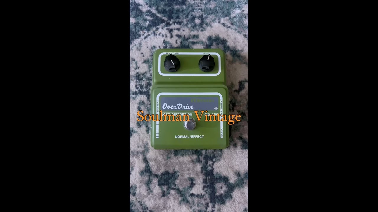 Maxon OD-880 OverDrive Soft Distortion '76. - YouTube