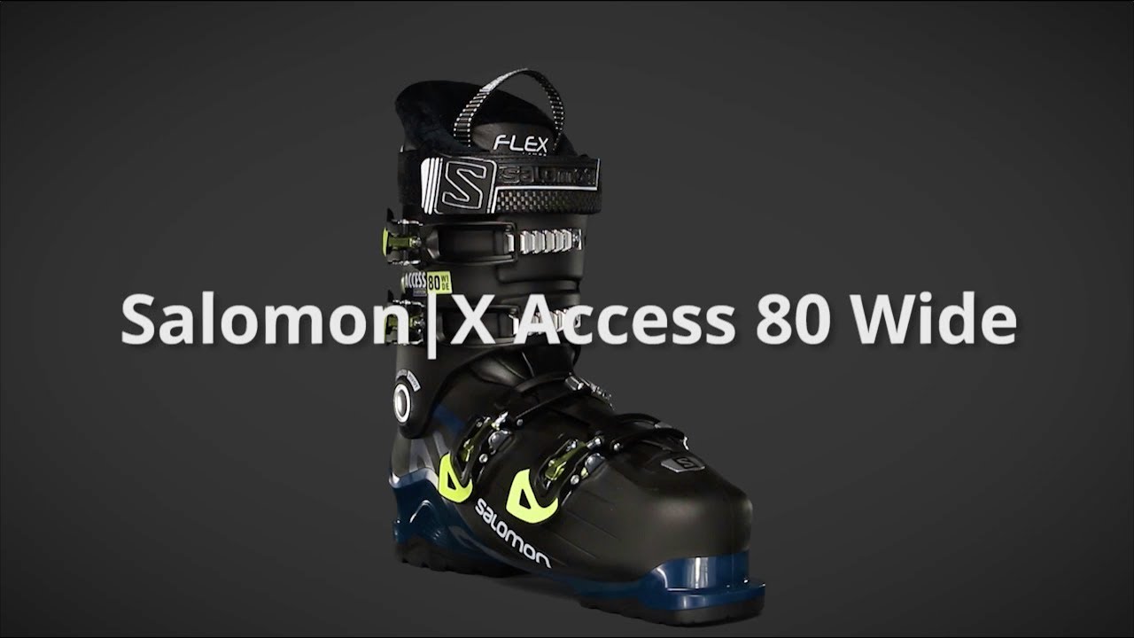 2019 Salomon X Access 80 Wide Mens Boot Overview by SkisDotCom
