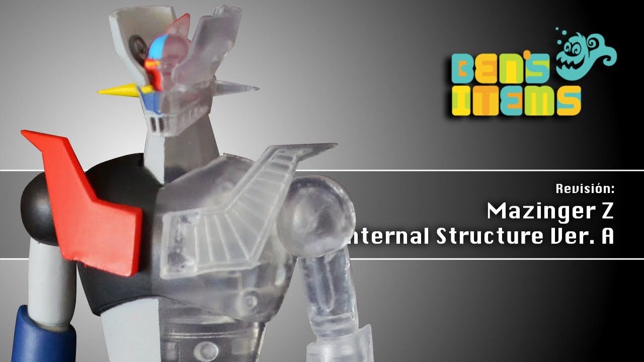 Mazinger Z Internal Structure Ver. A Banpresto. Revisión en