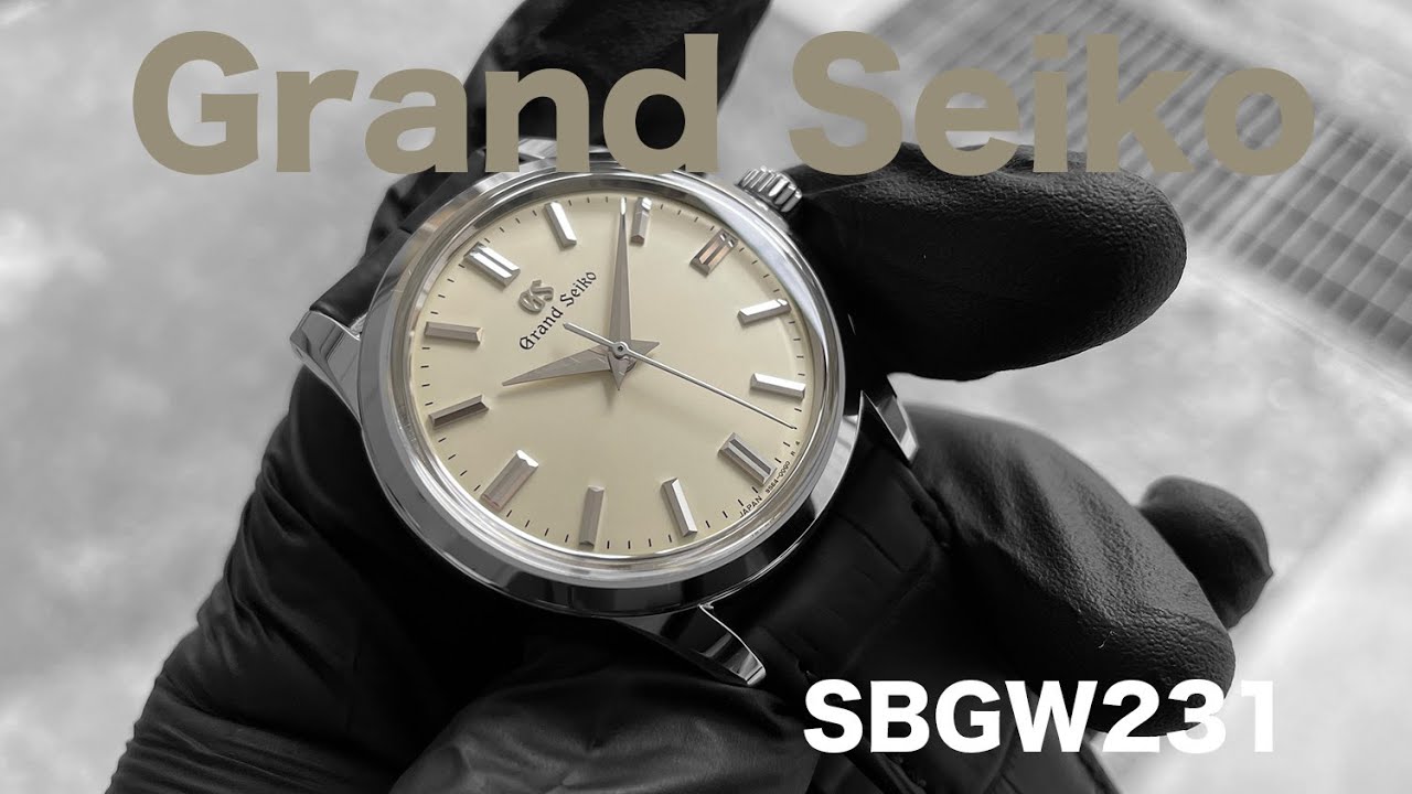 グランドセイコー SBGW231【アイボリー文字盤 手巻き機械式腕時計