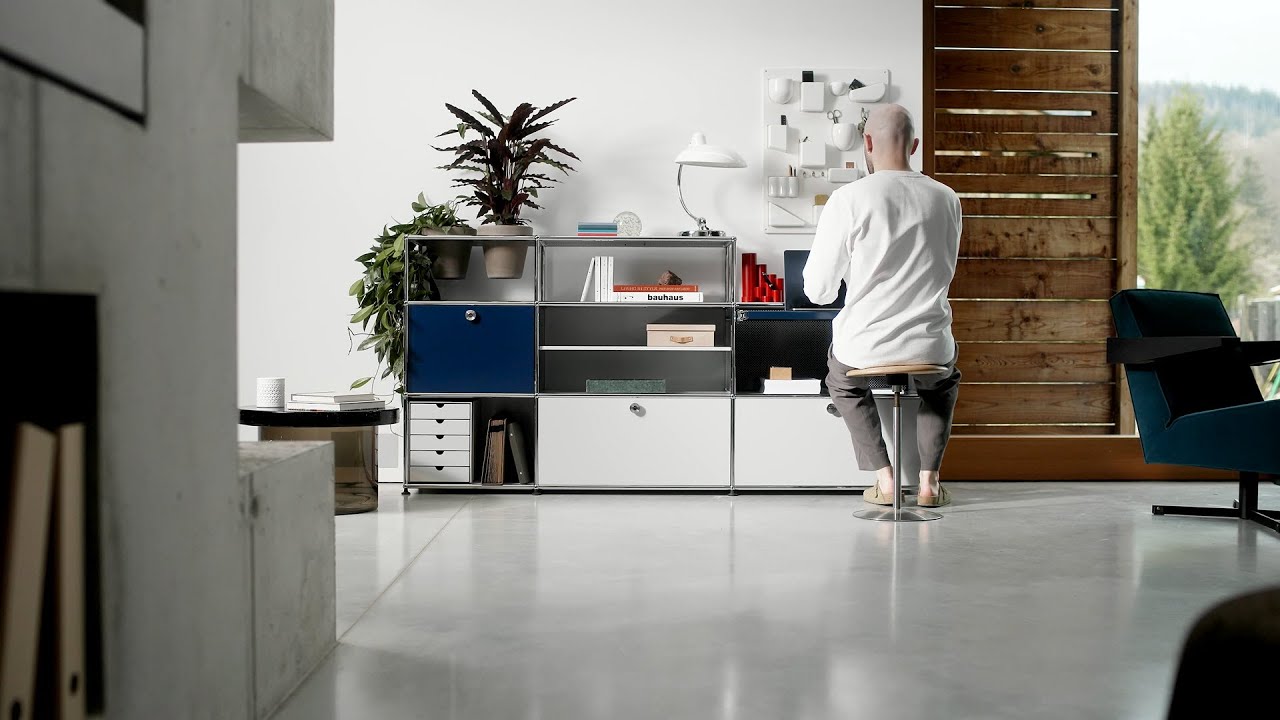 USM：Haller（ハラー）：750×350アントラサイト パネル：4pcs USM