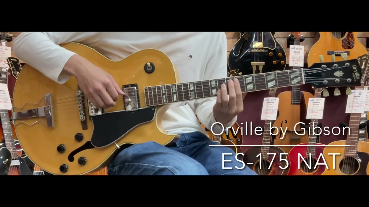 Orville by Gibson ES-175 [LASTGUITAR] - YouTube