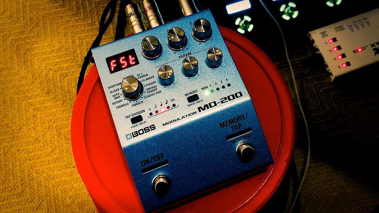 Boss: MD-200 Modulation - YouTube