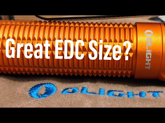 Awesome Orange EDC Light - Olight Baton 3 Pro - YouTube