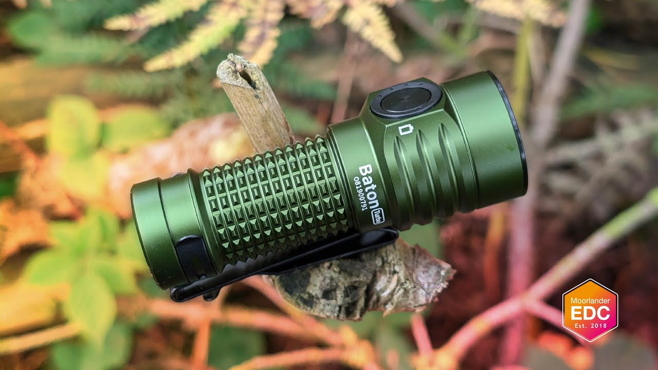 I REALLY like this TINY TURBO - Olight Baton Turbo - YouTube