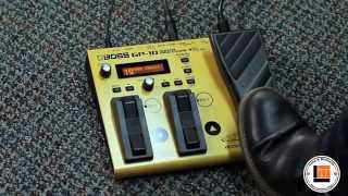 BOSS GP-10 Effects Processor [Product Demonstration] - YouTube