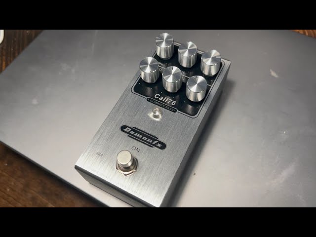 Cali76 Compact Bass Compressor From Demonfx - YouTube