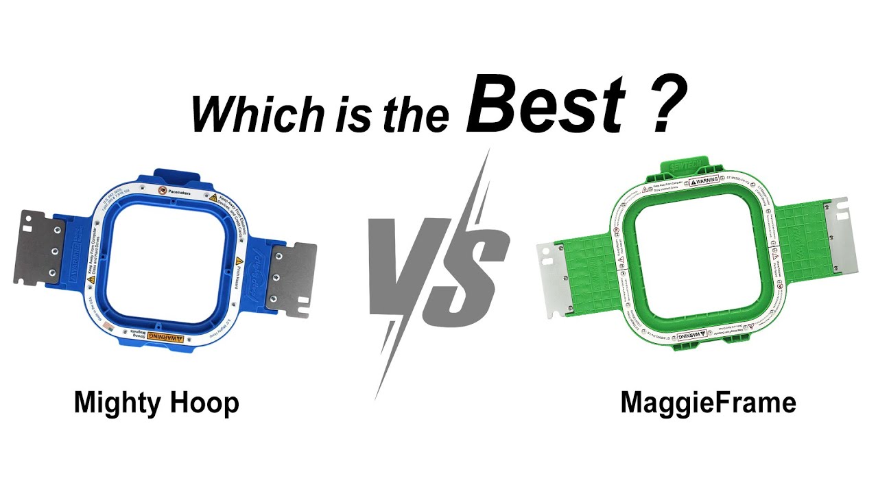 MaggieFrame Magnetic Hoop 9.5″ × 9.5″ (240 × 240 mm) for ZSK