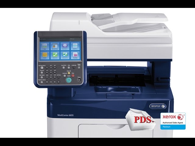 Product Spotlight: The Xerox WorkCentre 6655 - YouTube