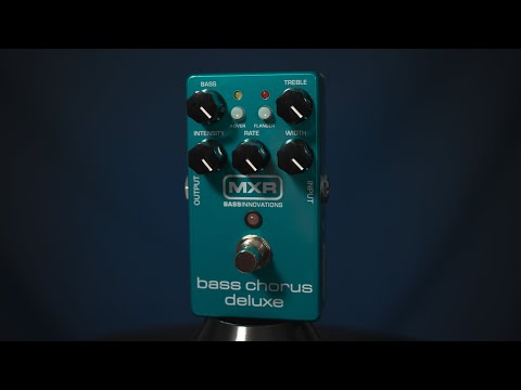 MXR Bass Chorus Deluxe M83 - YouTube