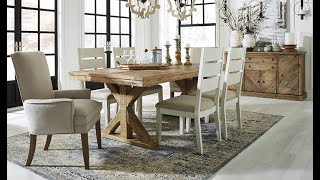Grindleburg Dining Room Server in Light Brown D754-80 by Dining
