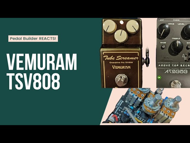 NEW Tube Screamer! | Ibanez TSV808 Vemuram - YouTube