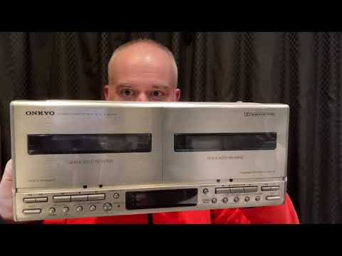 Seeing Double the Onkyo K-W511M Cassette Deck INTEC275 Series