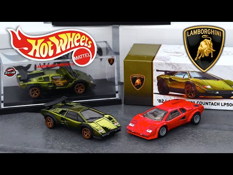 Hot Wheels RLC 2022 '82 Lamborghini Countach LP500 S Olive Green