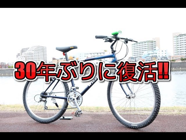 30年前のマウンテンバイクを手に入れた！ブリヂストン ワイルド