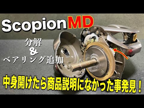 I took the Scorpion MD apart on the day I bought it and the