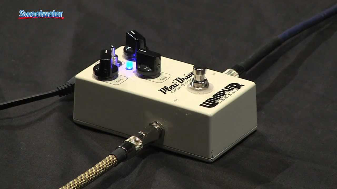 Wampler Plexi-Drive British Overdrive Pedal Demo - Sweetwater