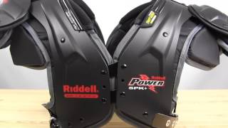 アメリカンフットボール Riddell Power ショルダーパッド リデル