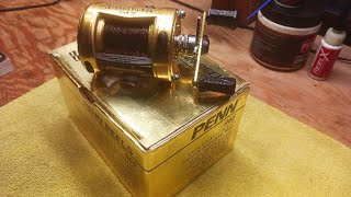 Penn International 965 Level Wind Reel Disassembly Service - YouTube